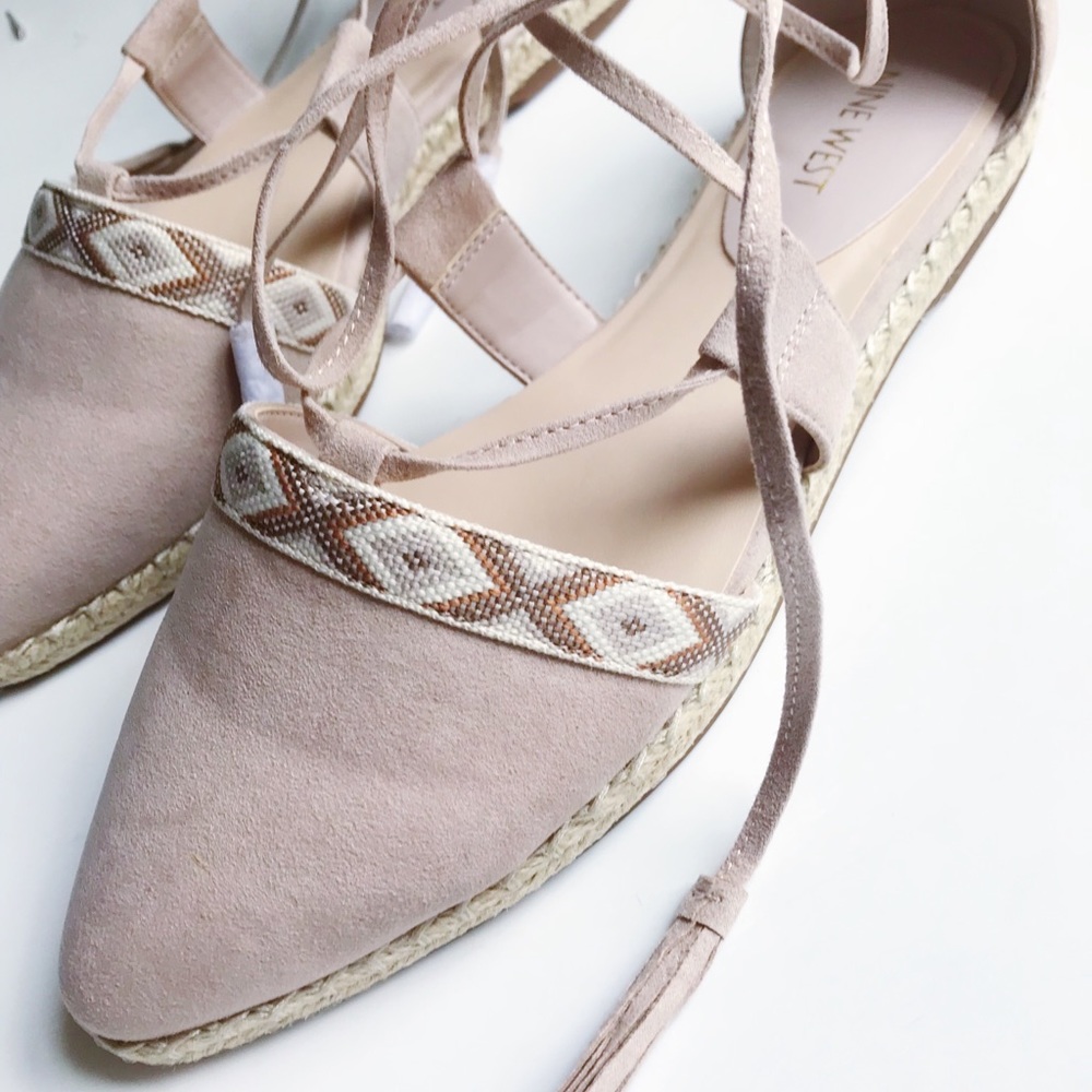 🎉HOST PICK🎉Blush Pink Espadrilles🎀 - Picture 4 of 5